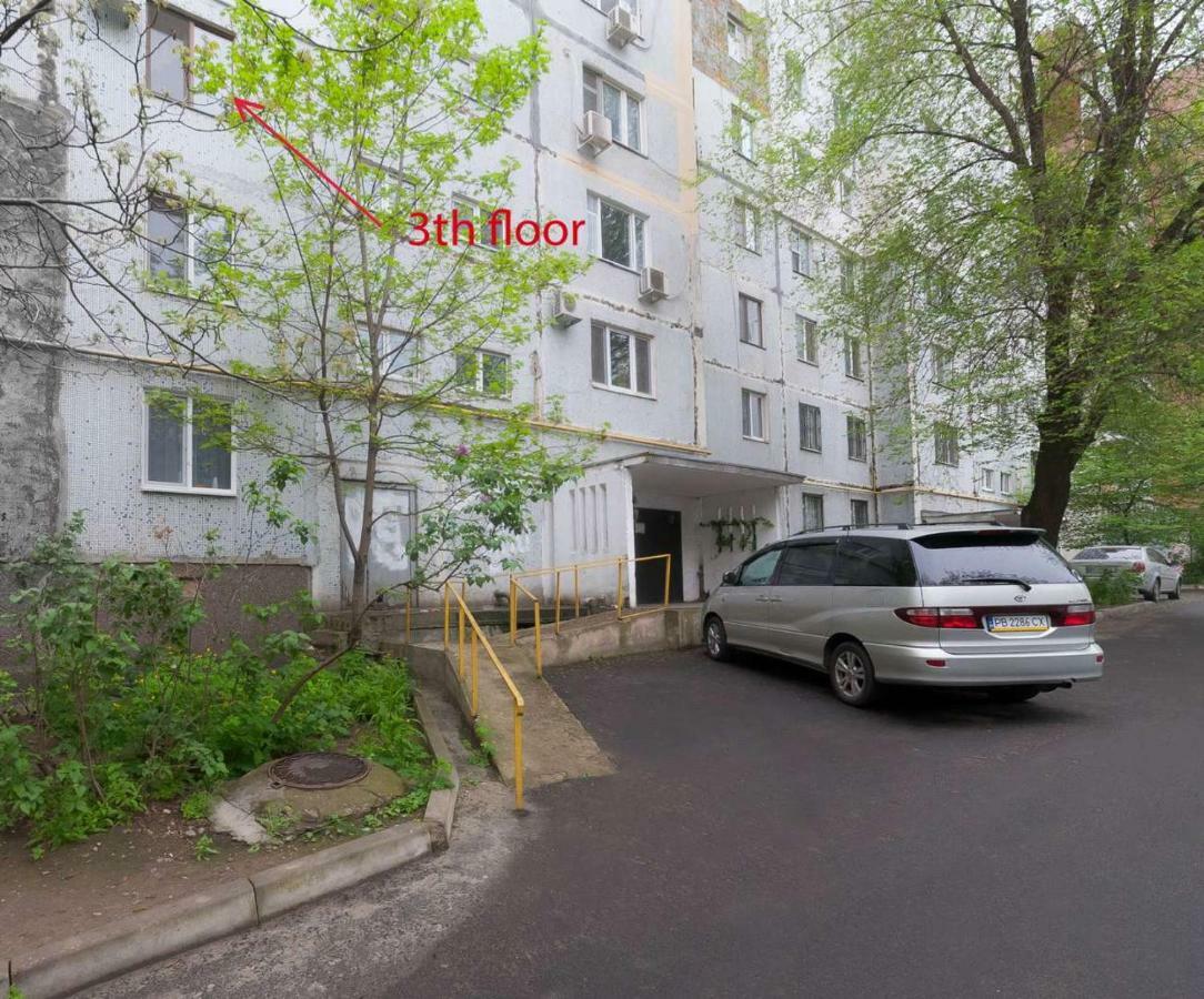 1-Комнатная Квартира Odessa Eksteriør billede